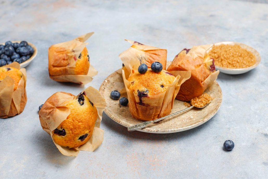 muffins-arandanos-deliciosos-caseros-frescos